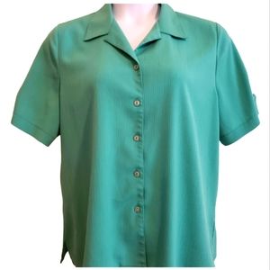 Allison Daley short sleeve blouse, 16P